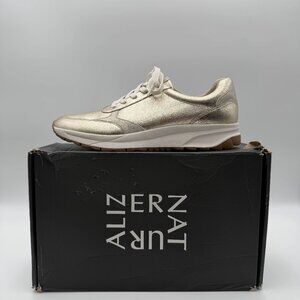 Naturalizer Shay Champagne Gold Leather Women’s 10.5M